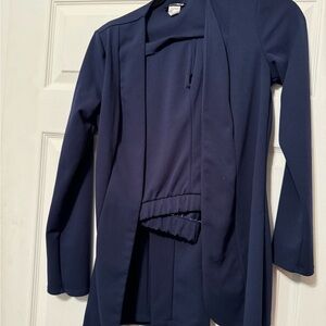 Fashion nova navy pant suit